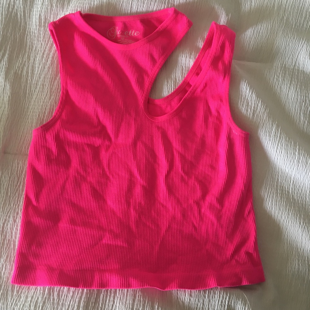 Pink cut out top - Picture 2 of 2